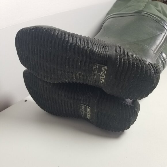 Frogg Toggs Cascades Poly/Rubber Hip Waders Kids Sz 3 - Picture 11 of 12